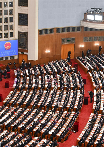 Chine : deuxième réunion plénière de la session annuelle de l'organe législatif national