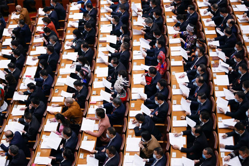 Chine : deuxième réunion plénière de la session annuelle de l'organe législatif national