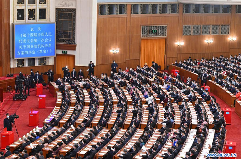 Chine : l'organe législatif national élira le président et d'autres dirigeants de l'Etat