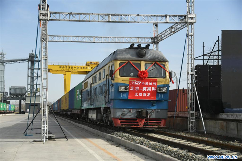 Beijing lance son premier train de fret direct Chine-Europe