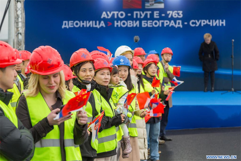 Serbie : ouverture à la circulation d'un tronçon d'autoroute construit par une compagnie chinoise