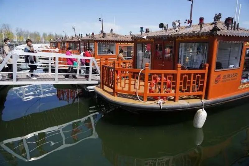 Hebei : ouverture prochaine du « Bus sur l'eau » à Baiyangdian