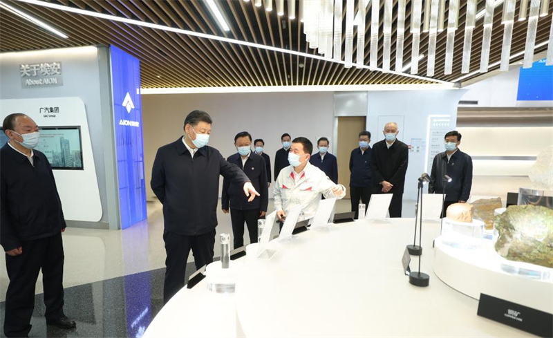 Xi Jinping inspecte la ville méridionale de Guangzhou