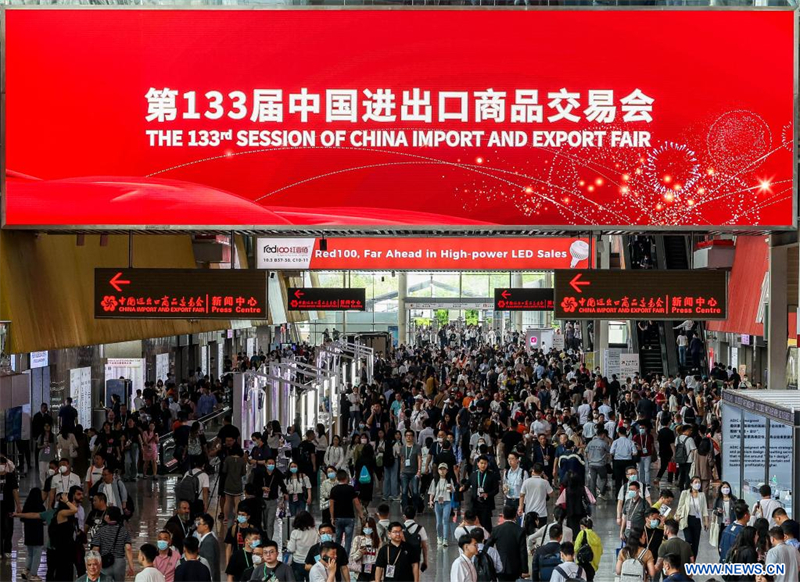 Chine : 133e Foire de Canton à Guangzhou