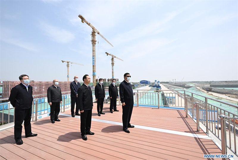 Xi Jinping inspecte la Nouvelle Zone de Xiong'an et appelle à de nouveaux progrès dans son développement