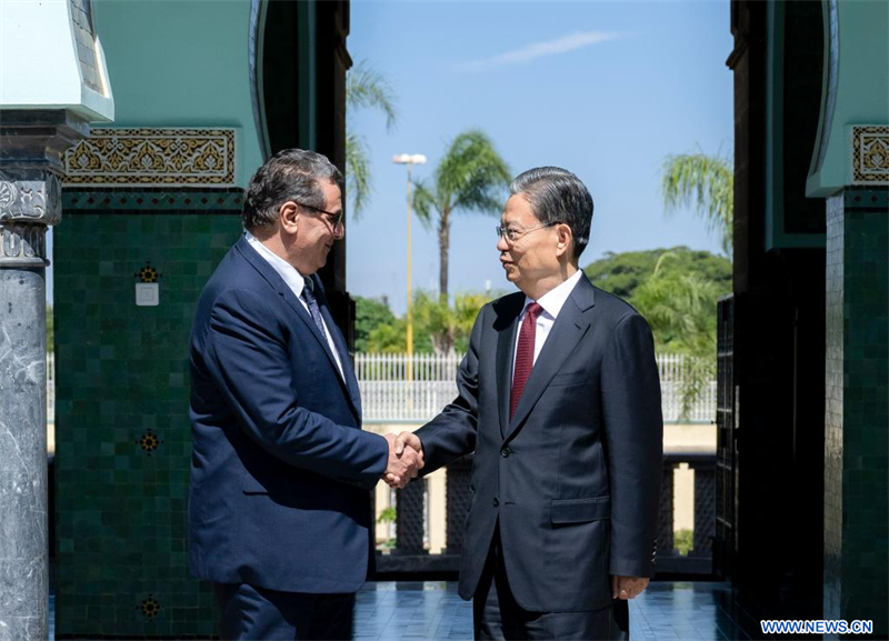 Le plus haut législateur chinois s'engage à approfondir la coopération et les échanges avec le Maroc