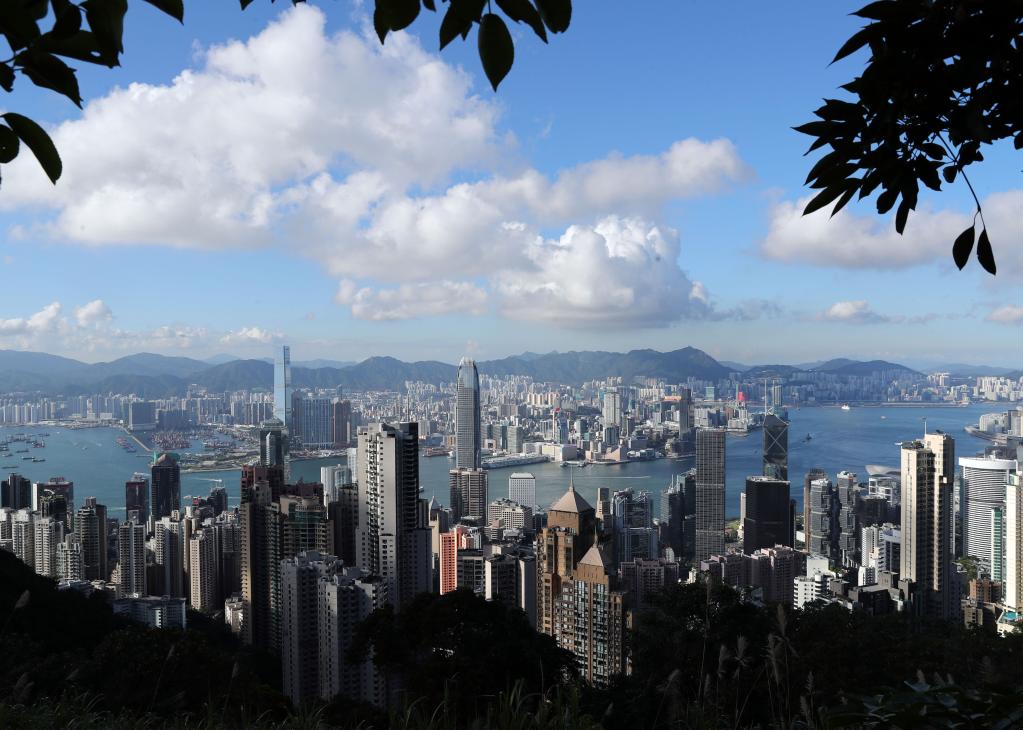 Le paysage de Hong Kong. (Li Gang / Xinhua)