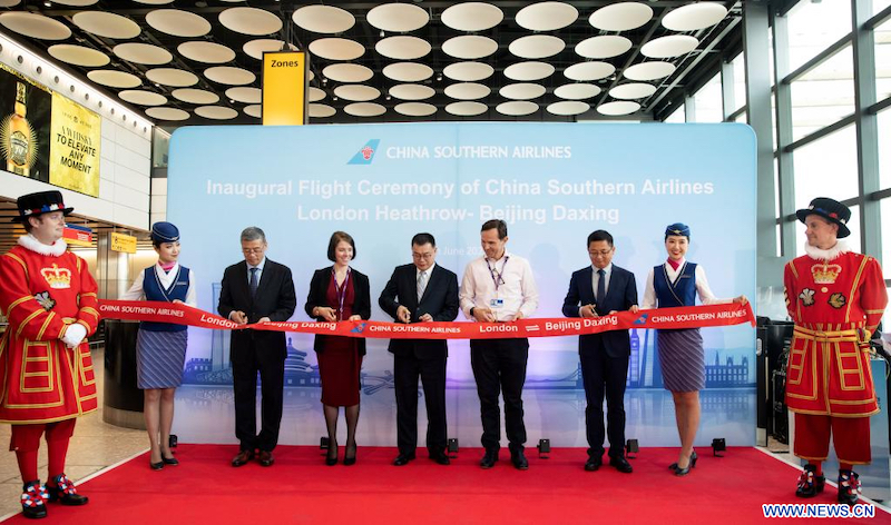 China Southern Airlines lance une nouvelle liaison aérienne directe entre Londres et Beijing