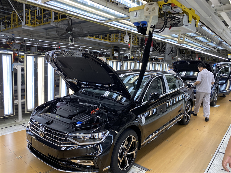 L'entreprise automobile à capitaux chinois et étrangers FAW-Volkswagen va de l'avant