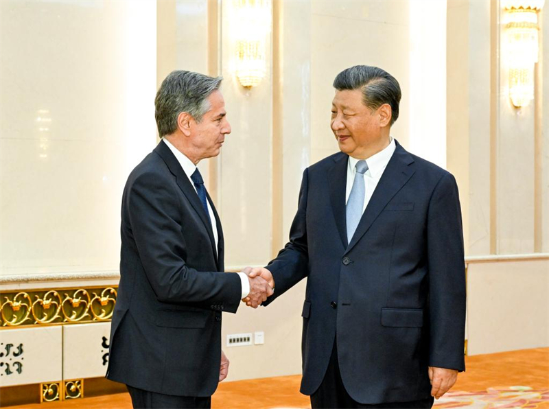 Xi Jinping rencontre Antony Blinken à Beijing