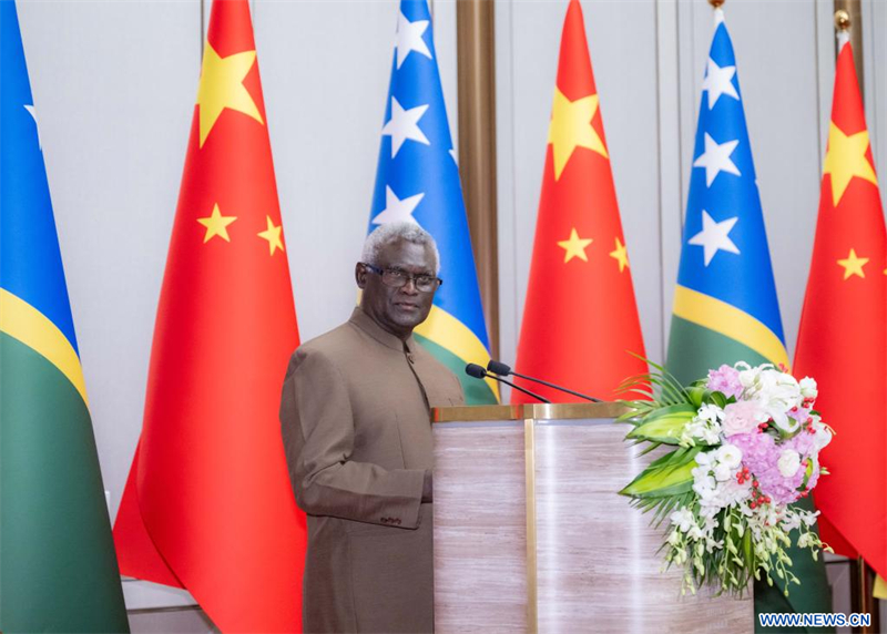 Inauguration de l'ambassade des îles Salomon à Beijing