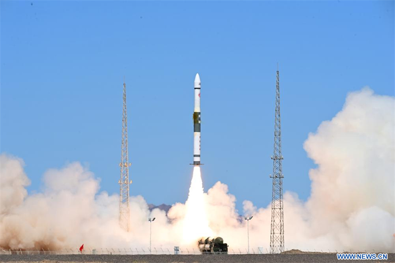 Une fusée Kuaizhou-1A transporte quatre satellites dans l'espace