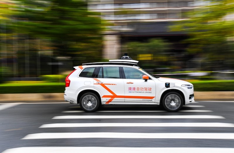 La Chine à l'avant-garde du développement et du déploiement des taxis sans conducteur