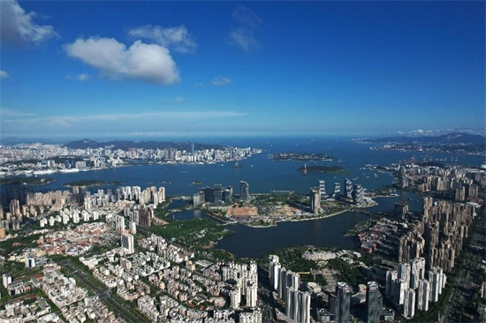 La Base d'innovation des BRICS est située dans la belle ville côtière de Xiamen, dans la province du Fujian (sud-est de la Chine). (Zeng Demeng / Pic.people.com.cn)