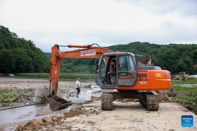 Jilin : le gouvernement local mobilise diverses forces de secours à Shulan touchée par les inondations