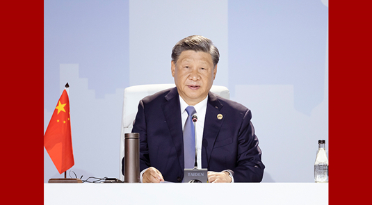 Xi qualifie l'expansion des BRICS d'historique et de nouveau point de départ pour la coopération