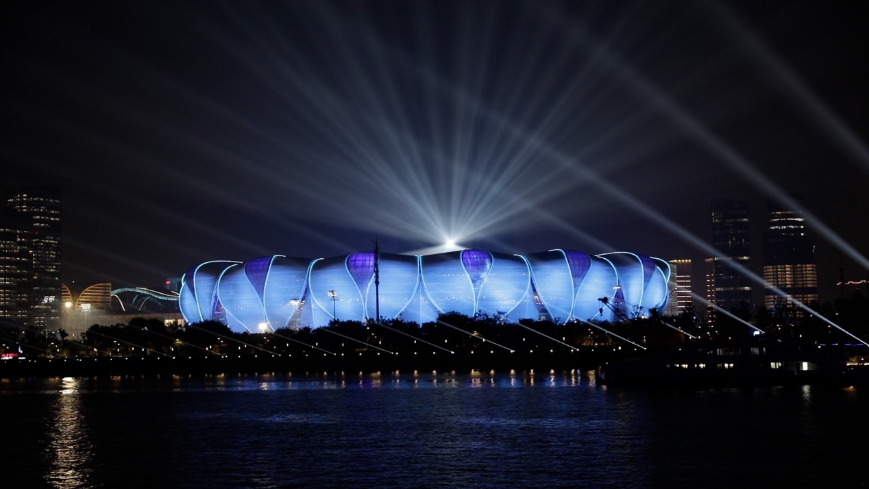Venez assister au spectacle son et lumière grandiose de la cérémonie d'ouverture des 19e Jeux asiatiques