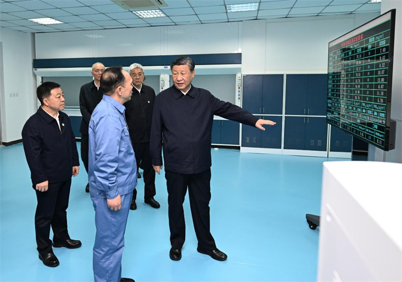 Xi Jinping inspecte Jiujiang dans la province orientale du Jiangxi