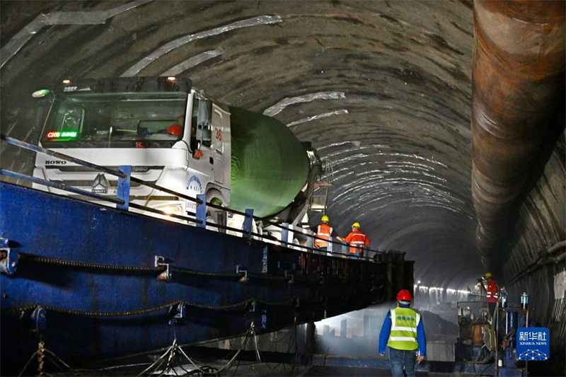 Qingdao : la construction du deuxième tunnel sous-marin atteint la profondeur maximale prévue