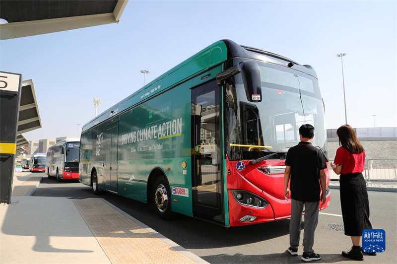 Les véhicules électriques chinois contribuent à la COP28 à Dubaï