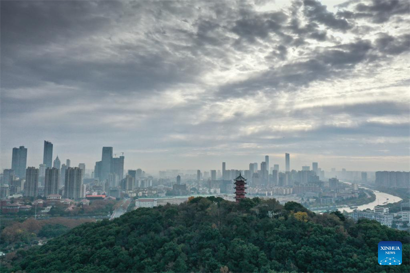 Jiangxi : la vue le long du Grand Canal à Wuxi