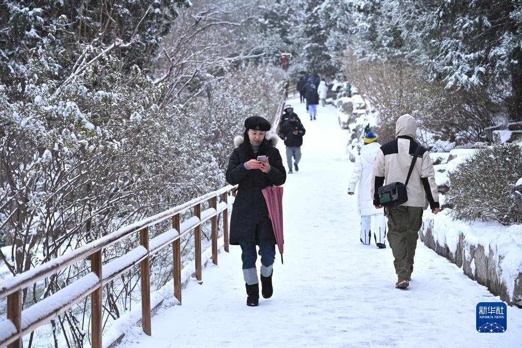Les premiers flocons de neige sont tombés à Beijing