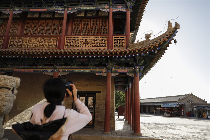 Gansu : les méthodes technologiques permettent de mieux préserver la Grande Muraille