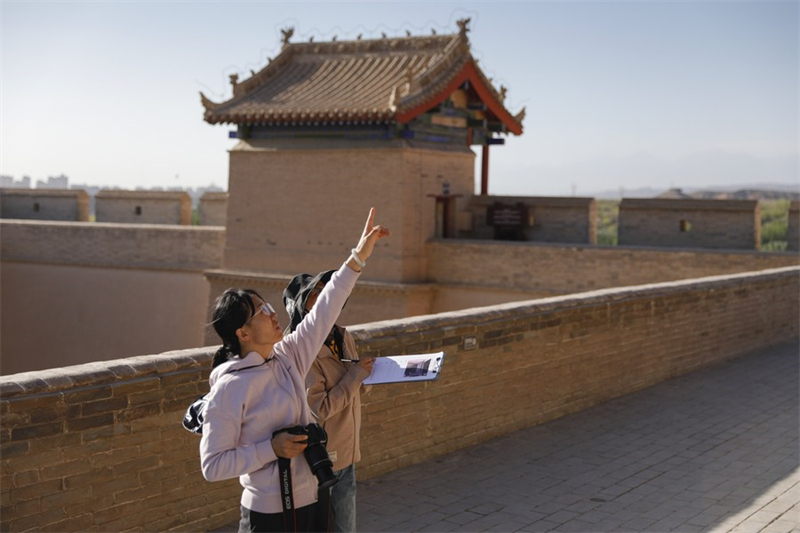 Gansu : les méthodes technologiques permettent de mieux préserver la Grande Muraille