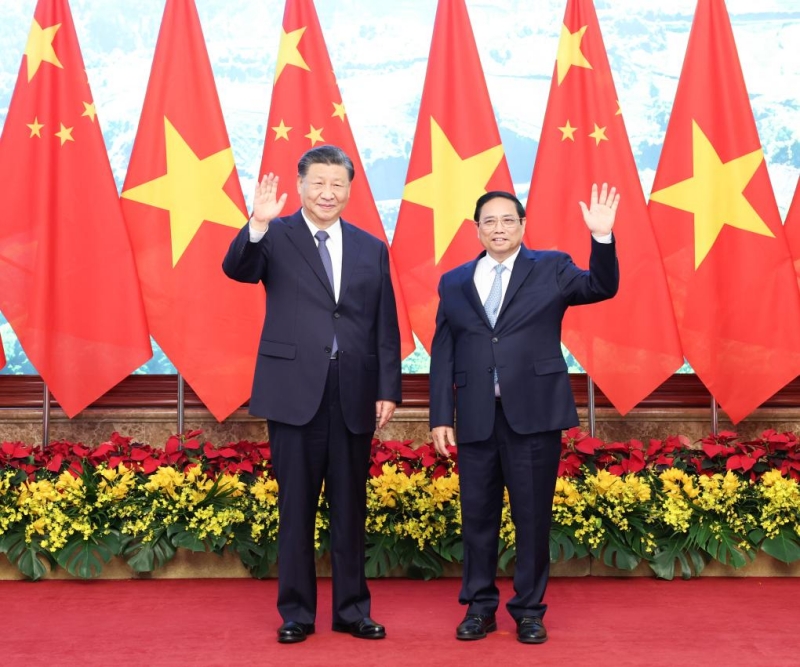 La Chine et le Vietnam devraient naviguer ensemble sur le même navire du socialisme