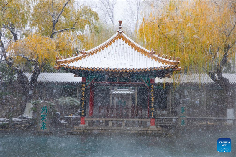 Rendez-vous avec la neige : l'hiver rafraîchit les paysages en Chine