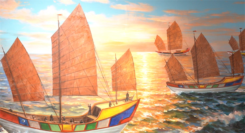 Fujian : des bateaux qui partent de Quanzhou et naviguent vers le monde