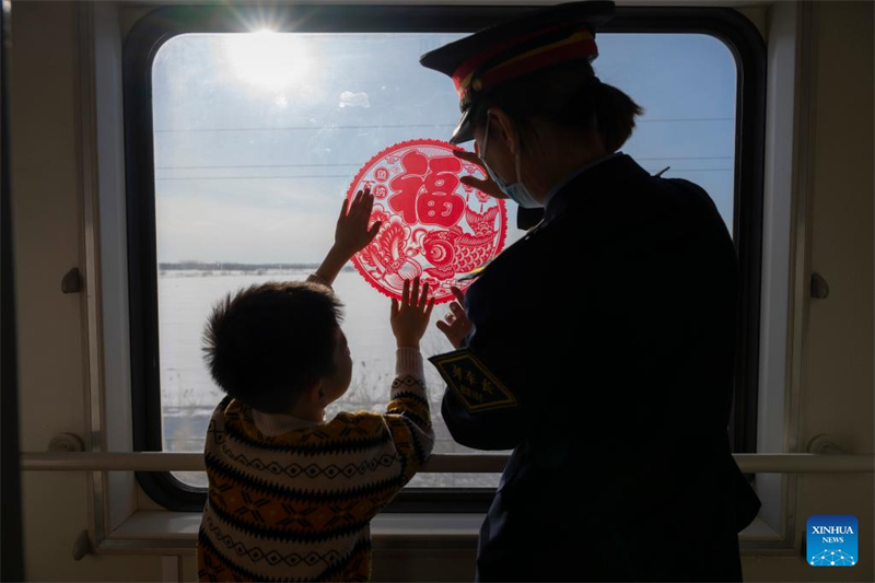 Heilongjiang : des trains modernisés offrent une meilleure expérience de voyage aux passagers