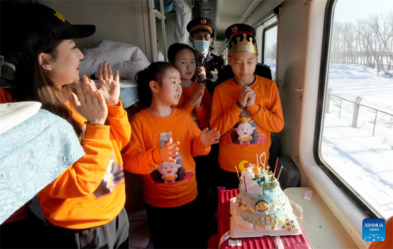 Heilongjiang : des trains modernisés offrent une meilleure expérience de voyage aux passagers
