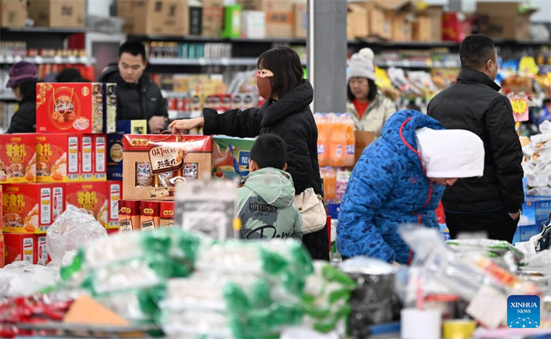 Les habitants de Tianjin se préparent à célébrer la fête du Printemps