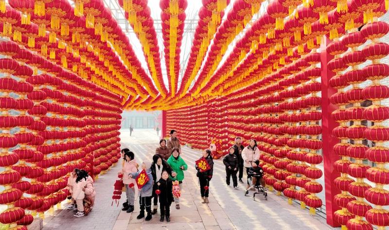 Chine : célébrations de la fête du Printemps