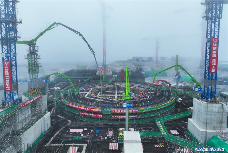 La Chine commence la construction de la deuxième phase du projet de centrale nucléaire de Zhangzhou