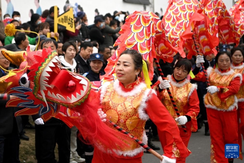 Shaanxi : Parade folklorique du Nouvel An chinois