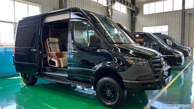 Chine: exportation des véhicules récréatifs en hausse de 17,8% à Rongcheng en 2023