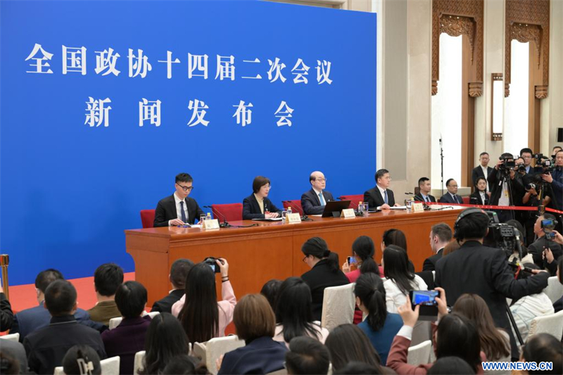 Conférence de presse de l'organe consultatif politique suprême de la Chine à la veille de sa session annuelle
