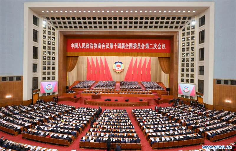 Ouverture de la session annuelle de l'organe consultatif politique suprême de la Chine