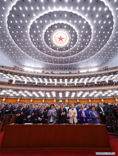 Ouverture de la session annuelle de l'organe consultatif politique suprême de la Chine