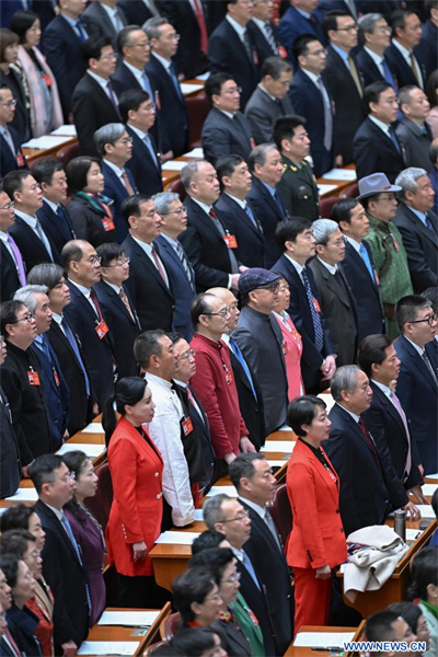 Ouverture de la session annuelle de l'organe consultatif politique suprême de la Chine