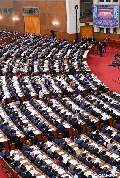 Ouverture de la session annuelle de l'organe consultatif politique suprême de la Chine