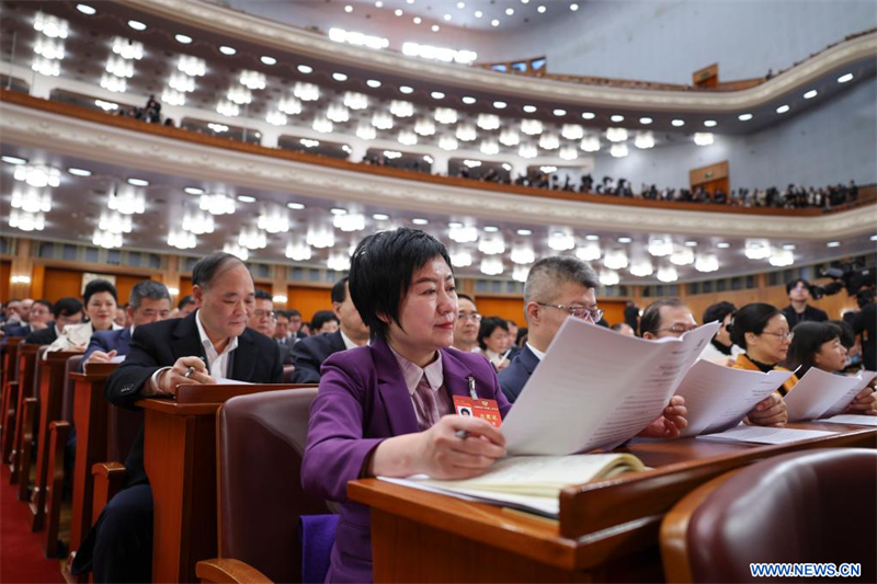 Ouverture de la session annuelle de l'organe consultatif politique suprême de la Chine