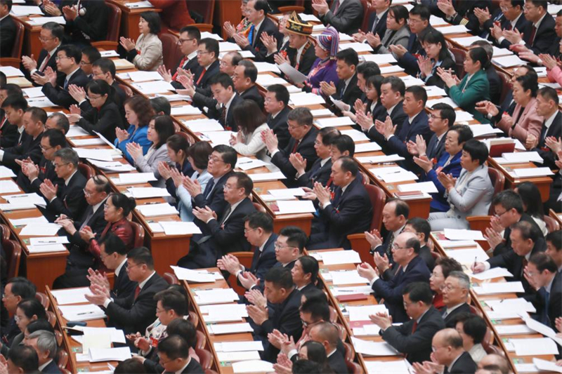 Début de la session annuelle de l'organe législatif national de la Chine