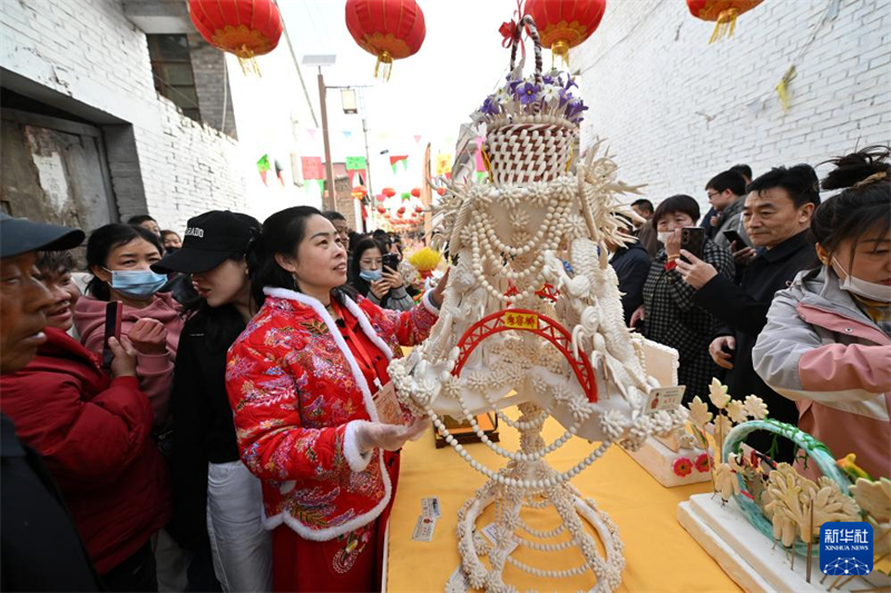 Shanxi : une cérémonie de figurines en pâte dans les montagnes du comté de Lan