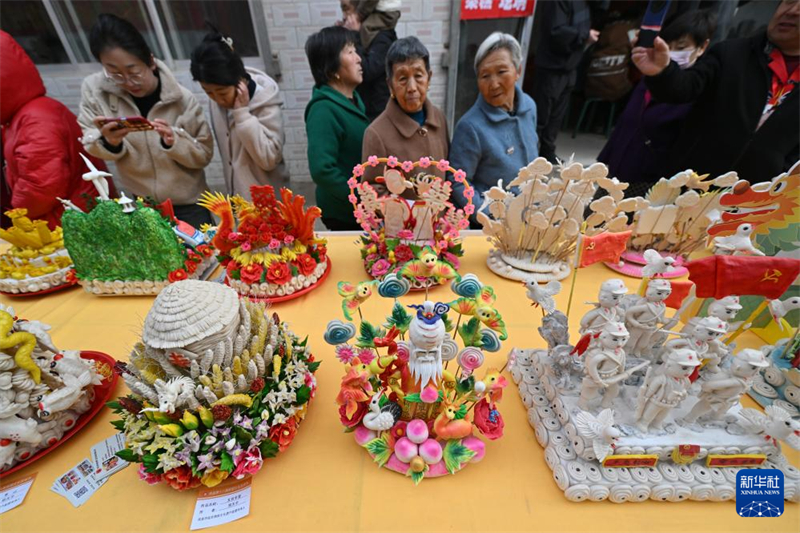Shanxi : une cérémonie de figurines en pâte dans les montagnes du comté de Lan