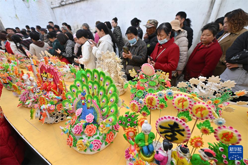 Shanxi : une cérémonie de figurines en pâte dans les montagnes du comté de Lan