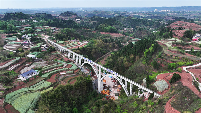 Sichuan : la construction du projet de conservation de l'eau s'accélère à Yibin