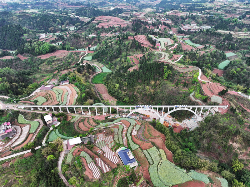 Sichuan : la construction du projet de conservation de l'eau s'accélère à Yibin